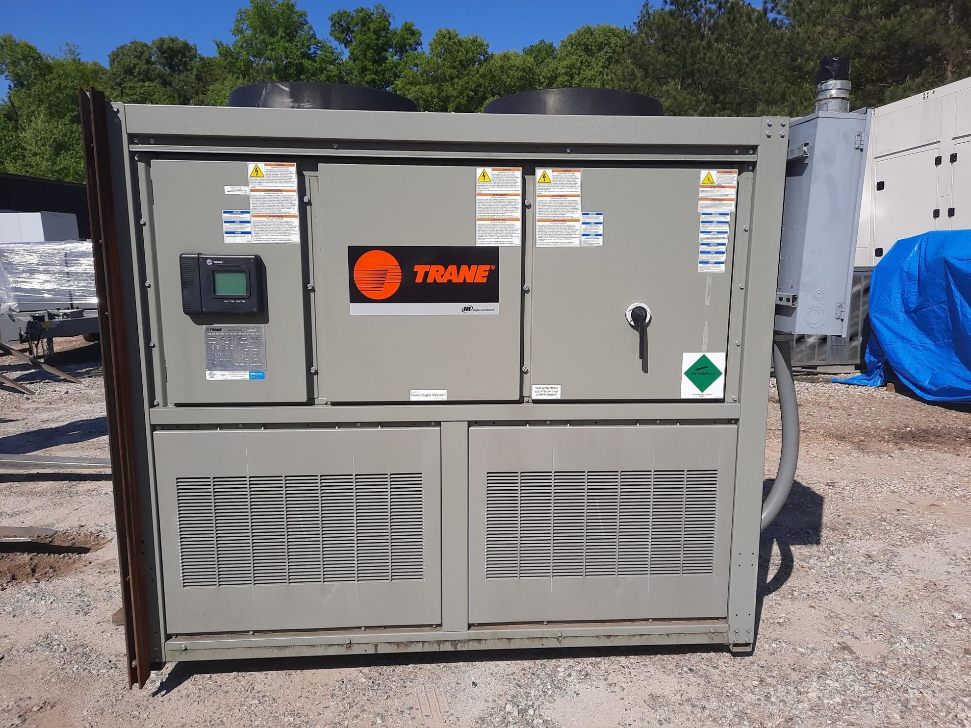 60 Ton Trane Air Cooled Chiller For Sale Chillers